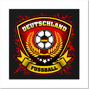 Deutschland Soccer Fussball Posters and Art